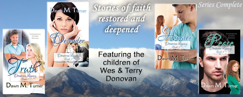 Image showing the covers of the completed Donovan Legacy Series