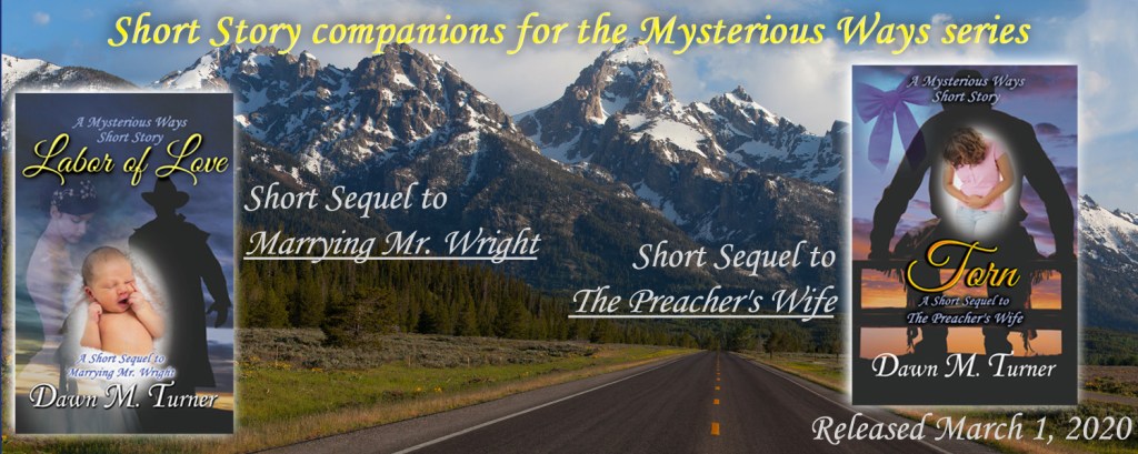 Image depicting the covers of the short story companions to the Mysterious Ways series - click on it to be taken to the page with descriptions.
